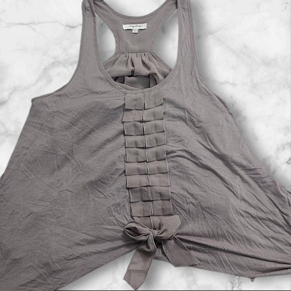 Mystree Small Gray Tank Top - Picture 4 of 4